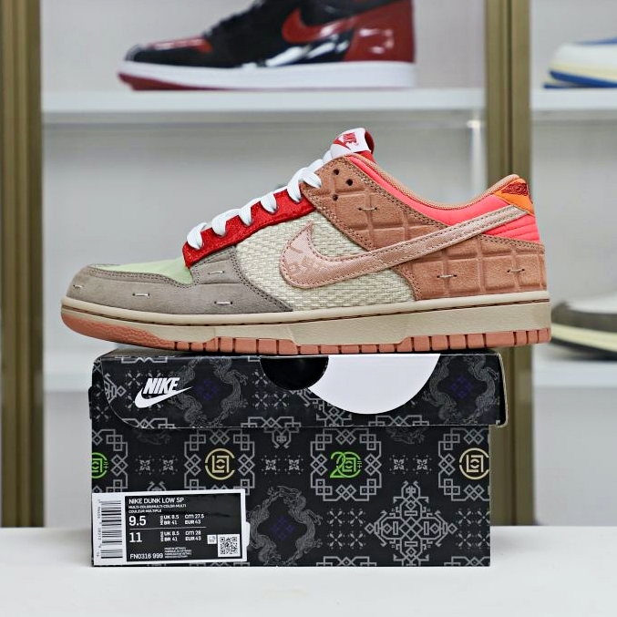 CLOT x Nike Dunk Low&quotWhat The?CLOT"