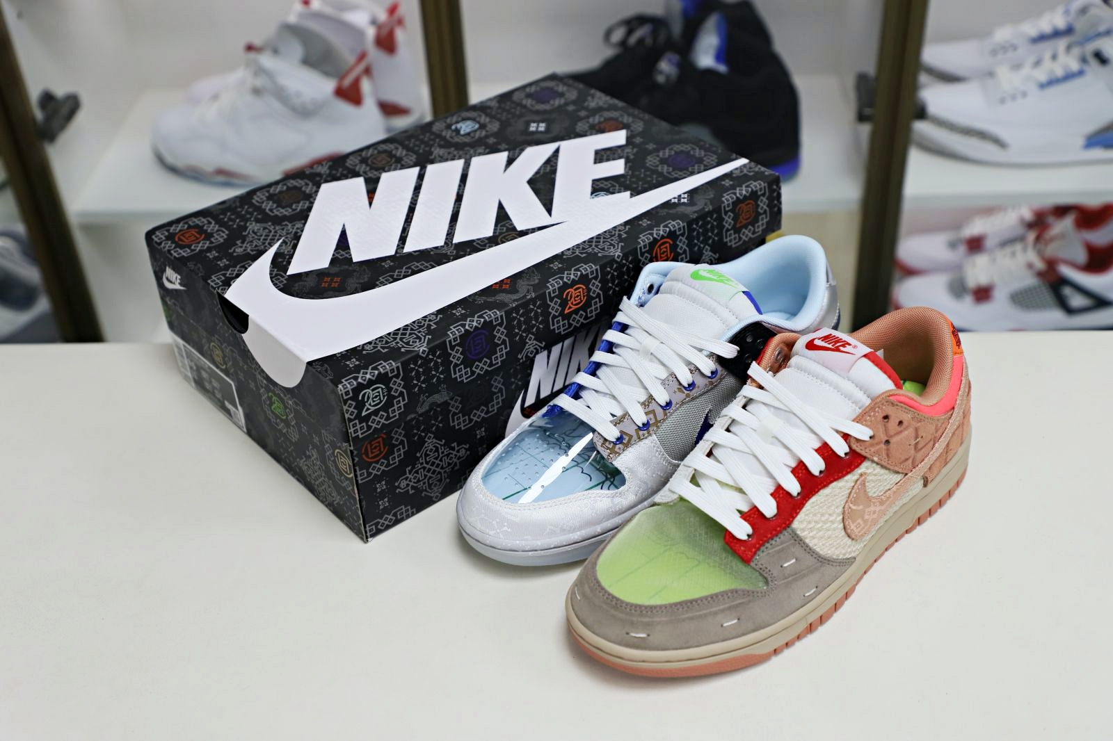 CLOT x Nike Dunk Low"What The?CLOT"