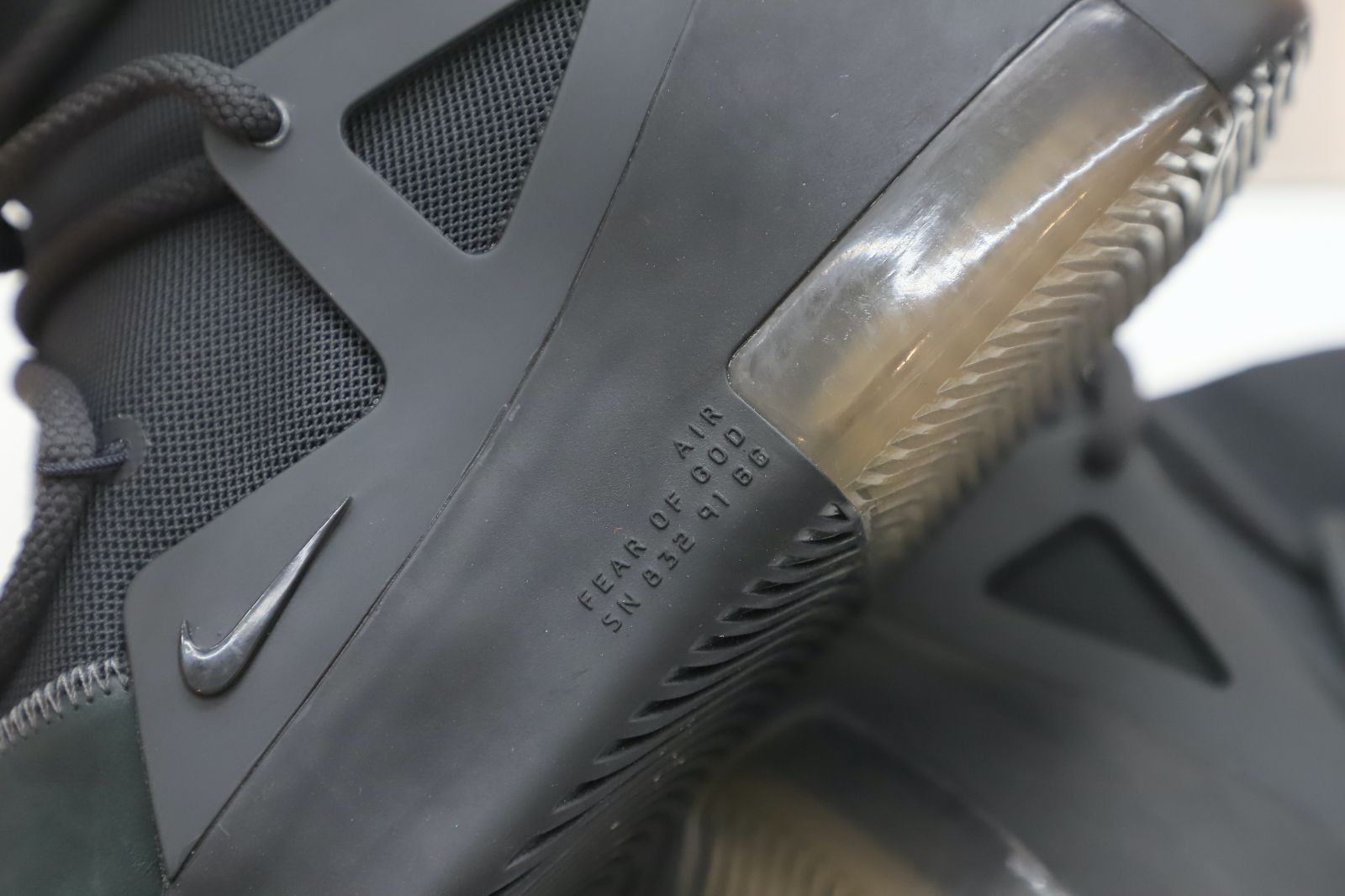 Nike Air Fear of God 1 triple black