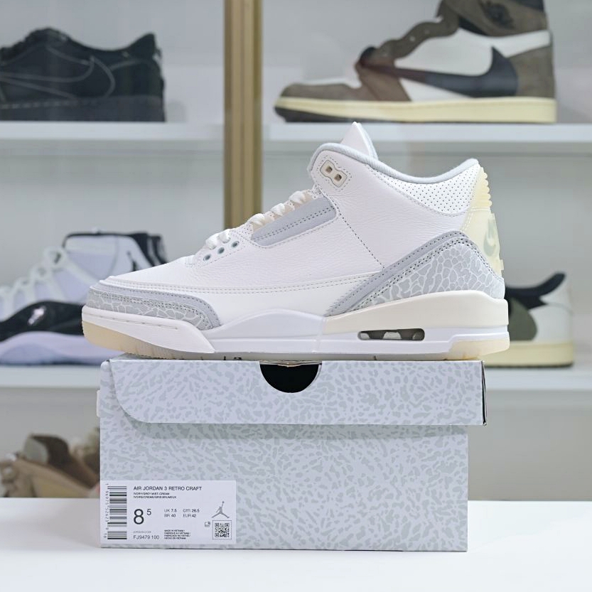 Air Jordan 3 Craft“Ivory”