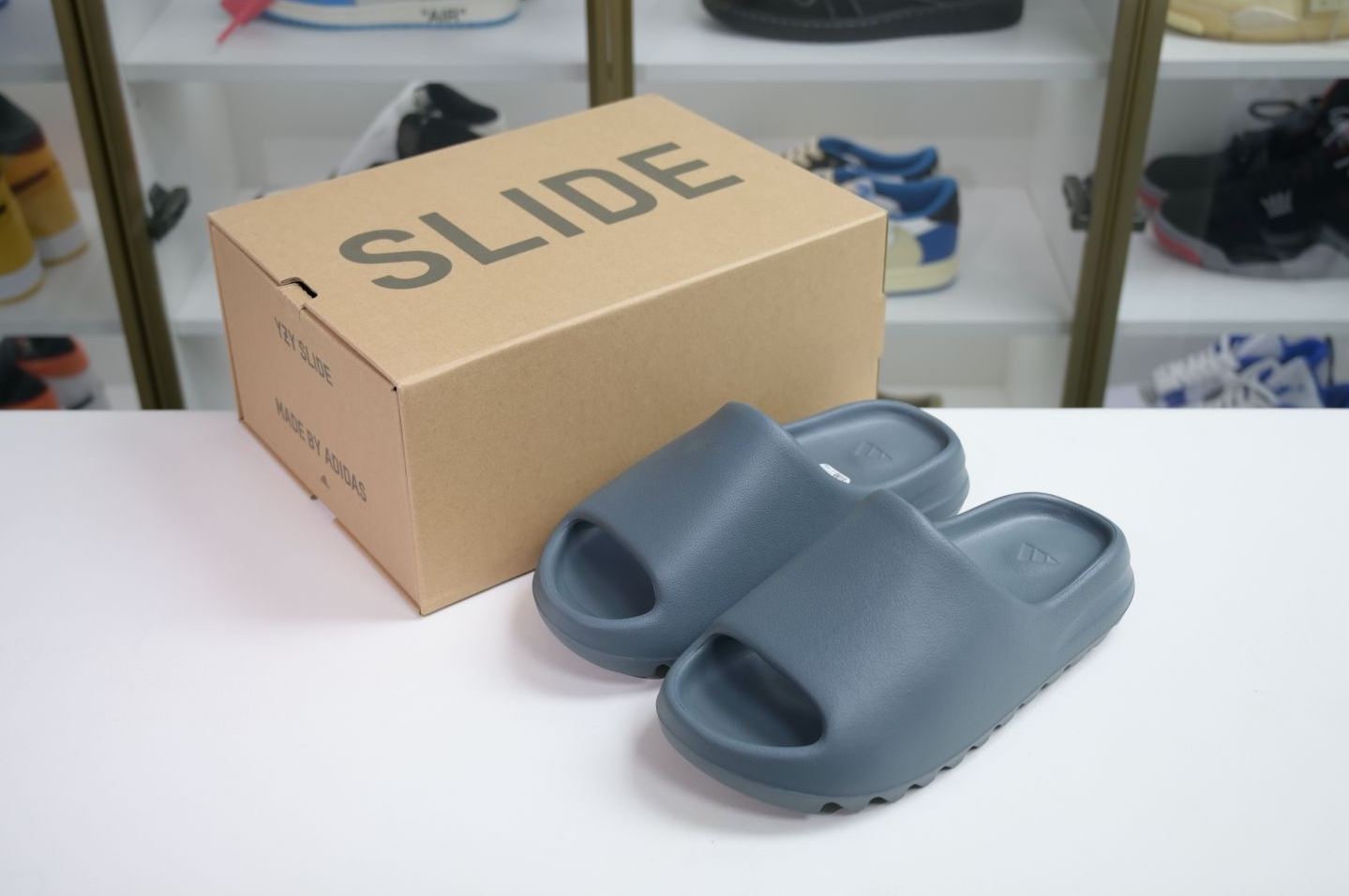 originals Yeezy Slide "Slate Marine"