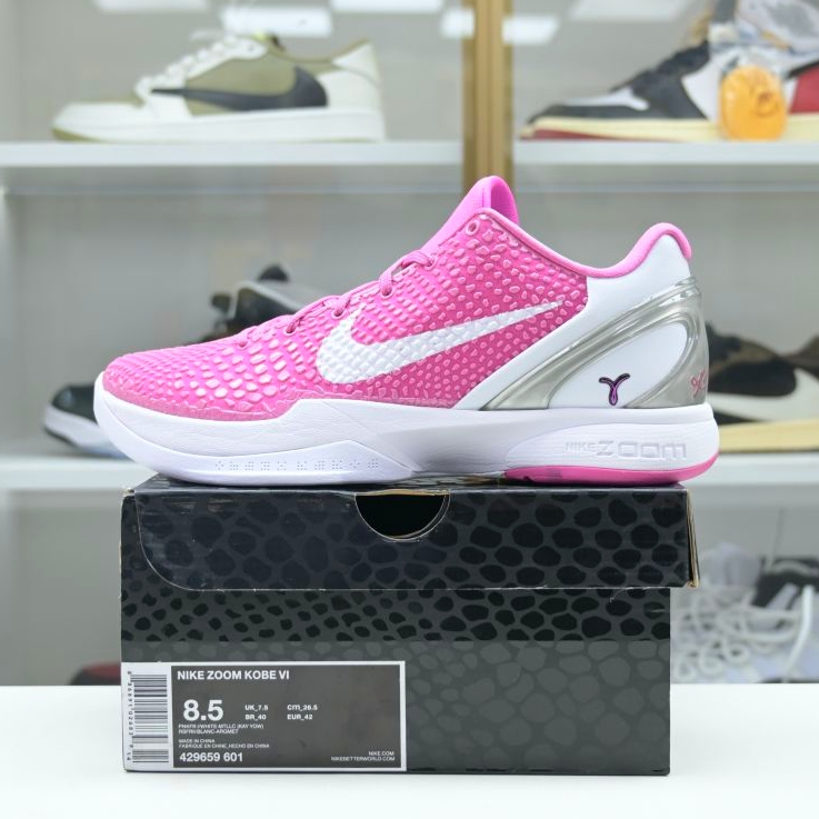 Nike Zoom Kobe 6 Kay Yow Think Pink