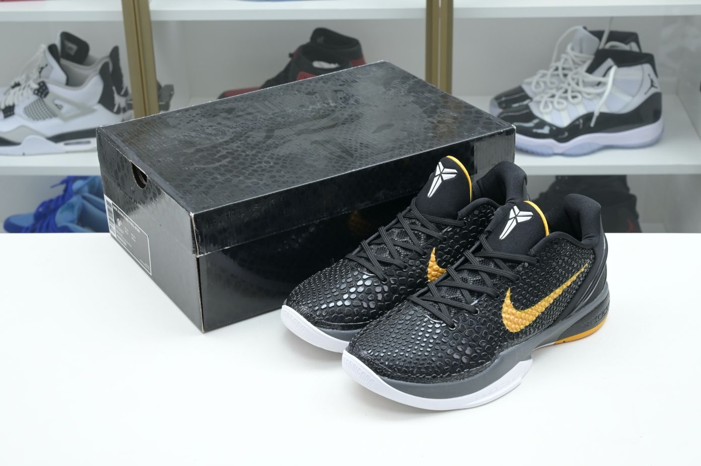 Nike Zoom Kobe 6 Black Del Sol