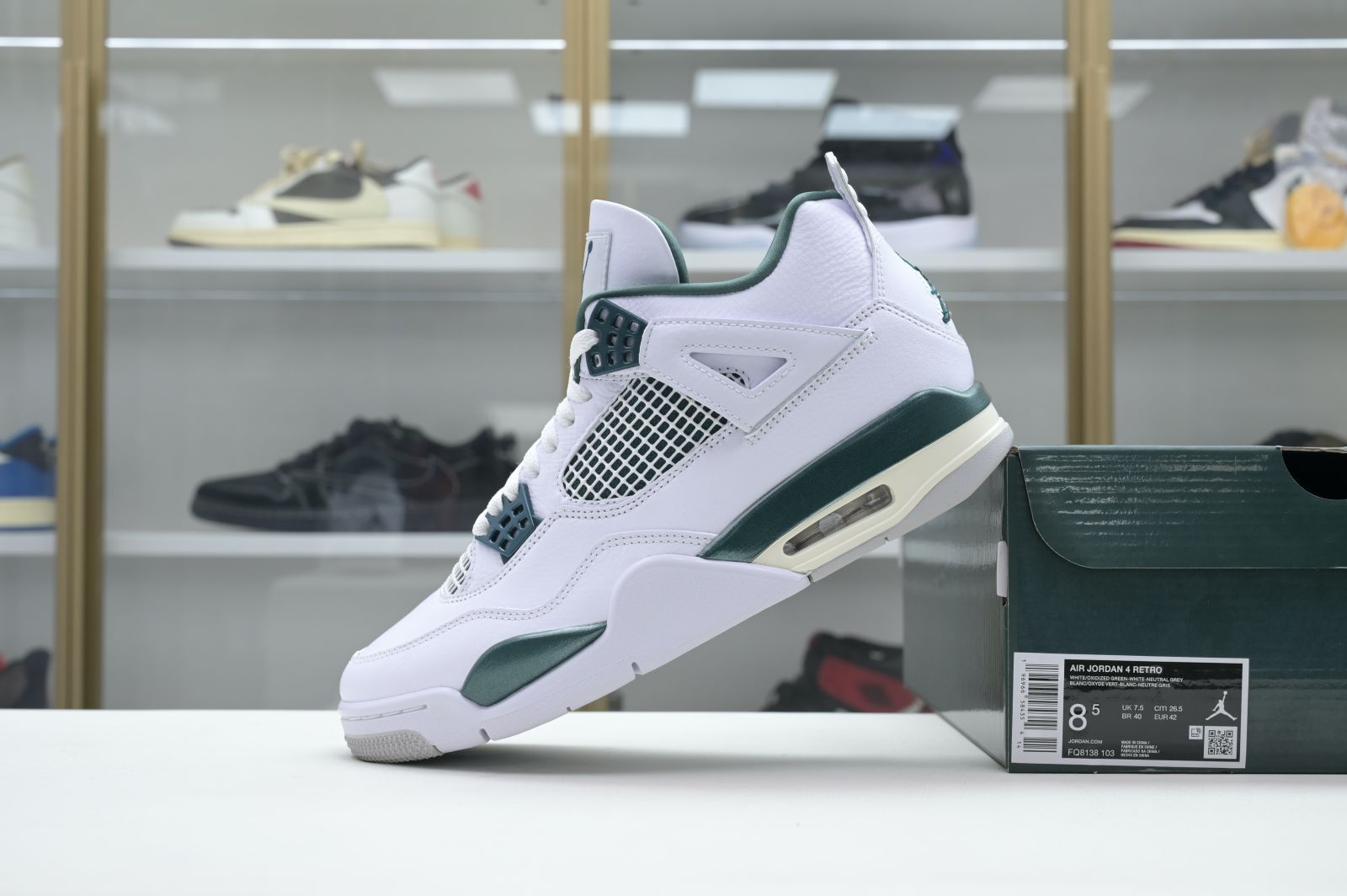 Air Jordan 4 Oxidized Green