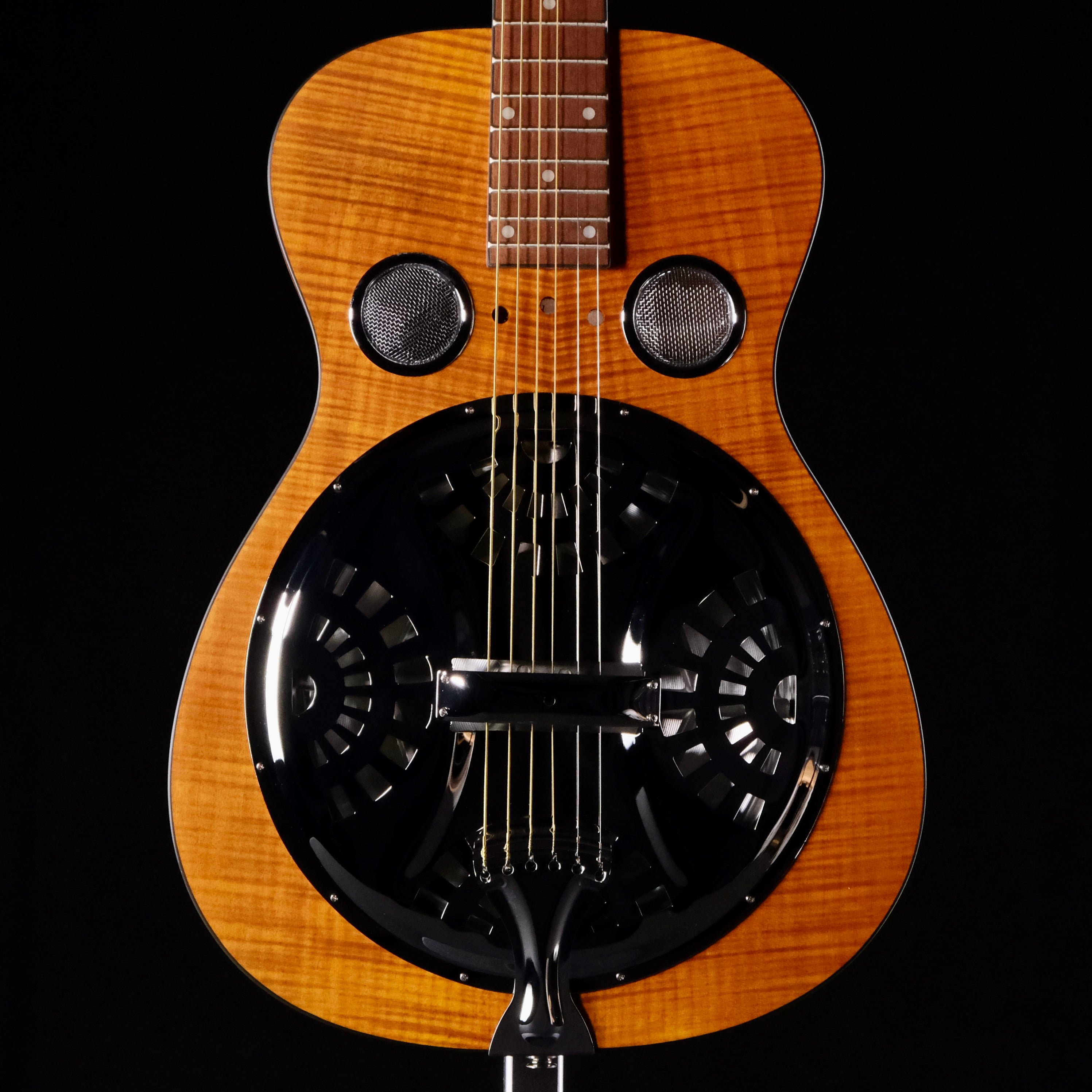 Epiphone Dobro Hound Dog Deluxe Round Neck Resonator Vintage Brown