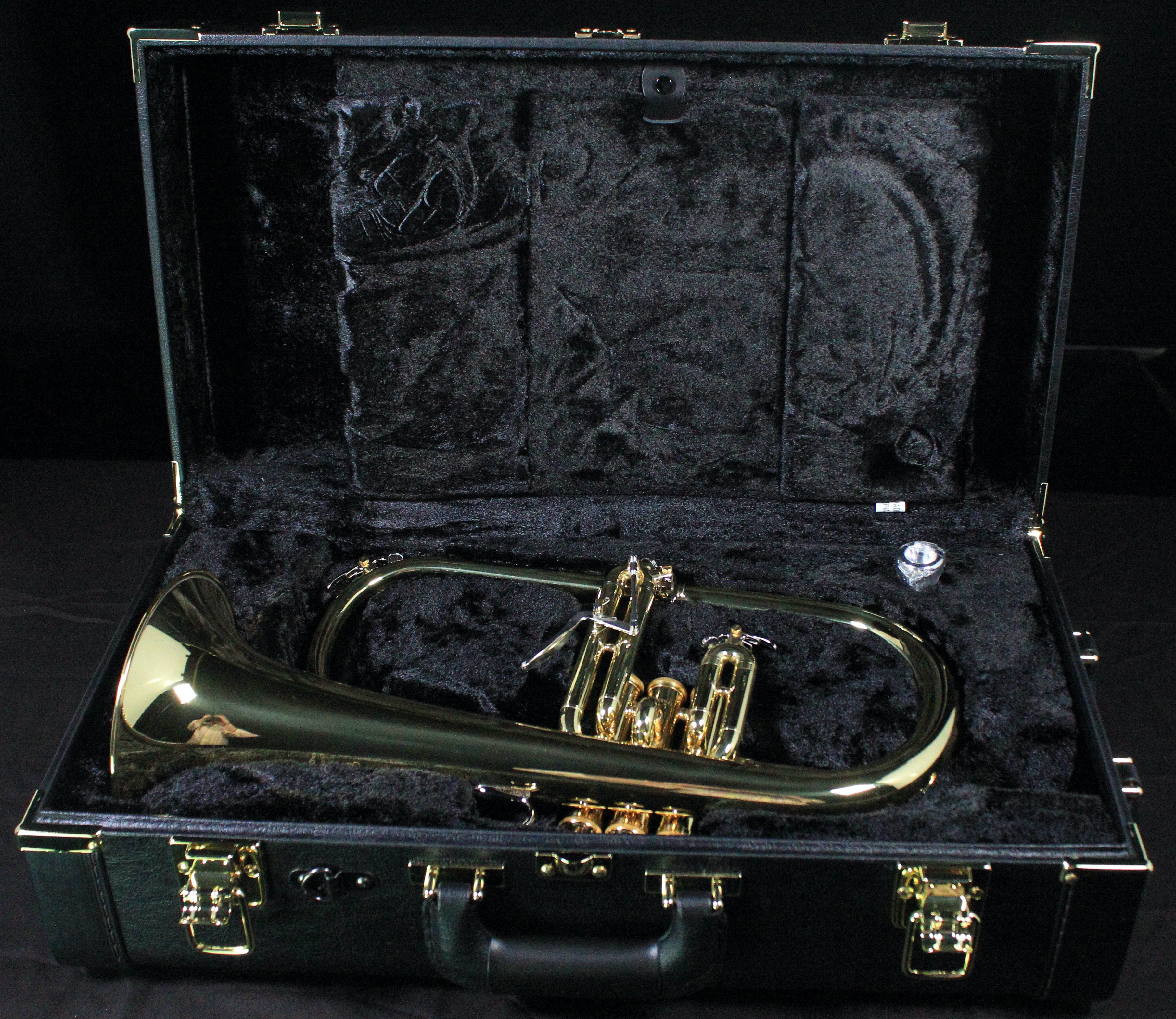 Yamaha YFH8310Z Custom Z Professional Flugelhorn (Clear Lacquer)