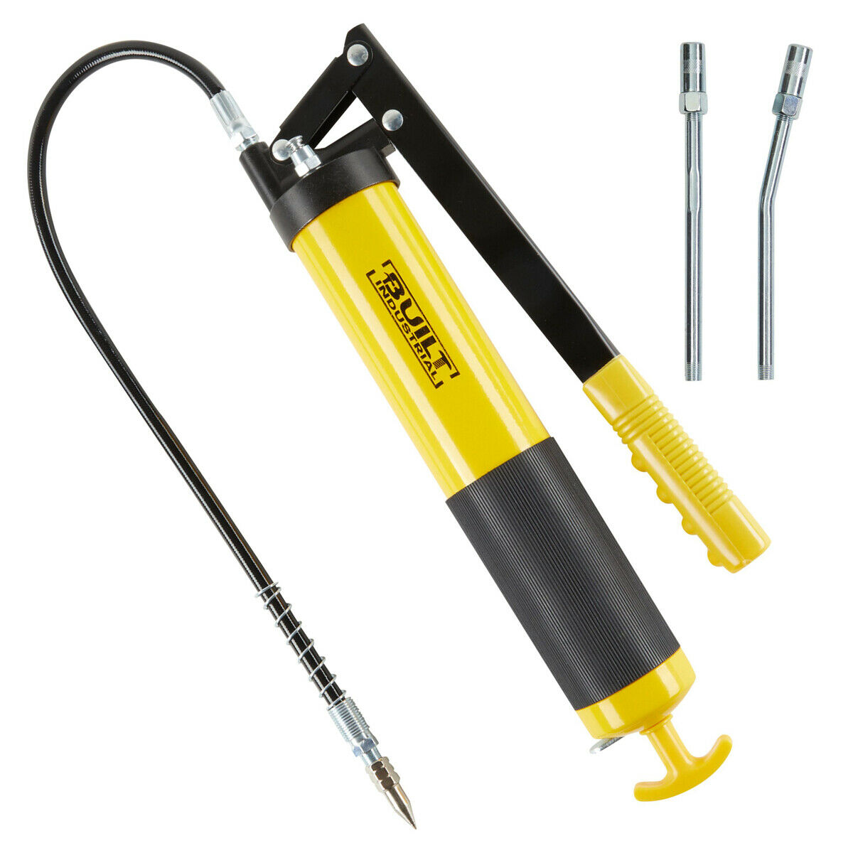 Mini Grease Gun with Pistol Grip for Heavy Duty, 19" Flex Hose, 10000
