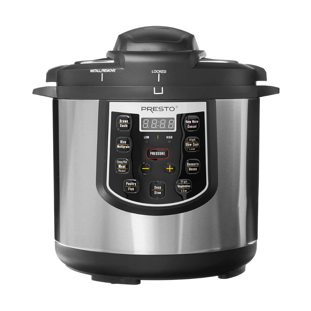 Presto 02141 6Quart Programmable Electric Pressure Cooker Hediso