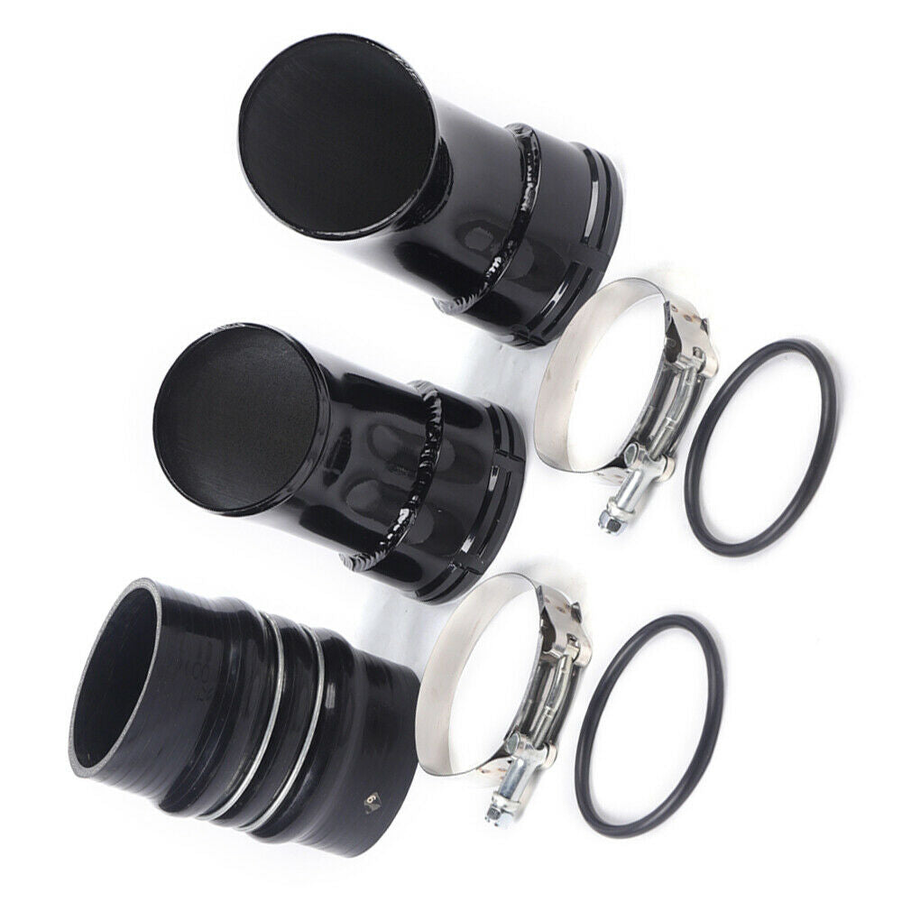 Cold Side Intercooler Pipe & Boot Set For 20062010 GM 6.6L Duramax LBZ LMM