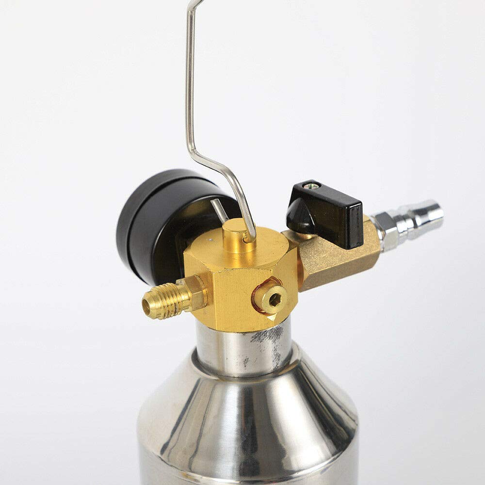 A/C AC Air Conditioner System Flush Canister Gun Kit