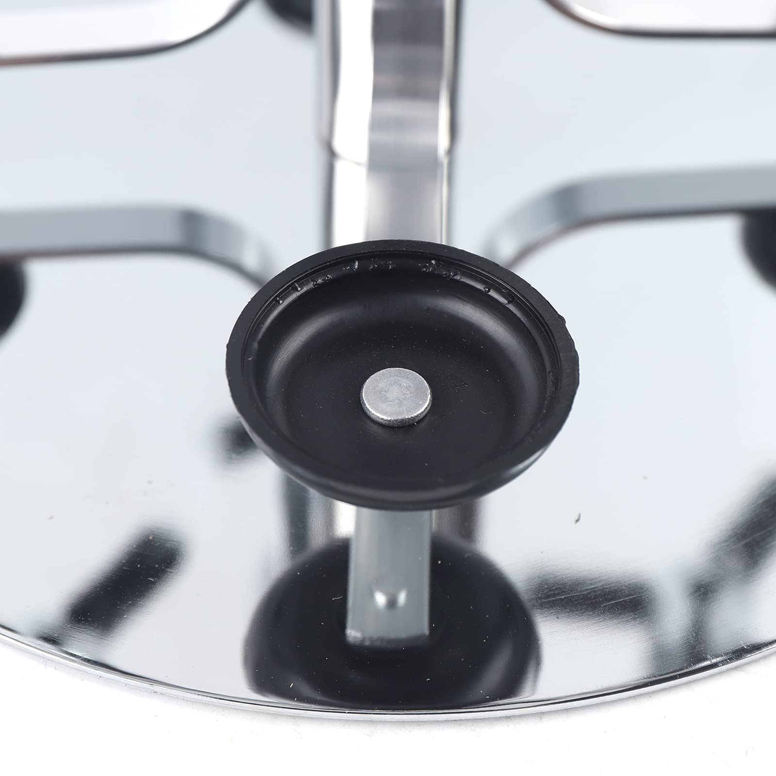 4Bottle Rotating Jet Alcohol Carousel Dispenser Aluminum Alloy Liquor