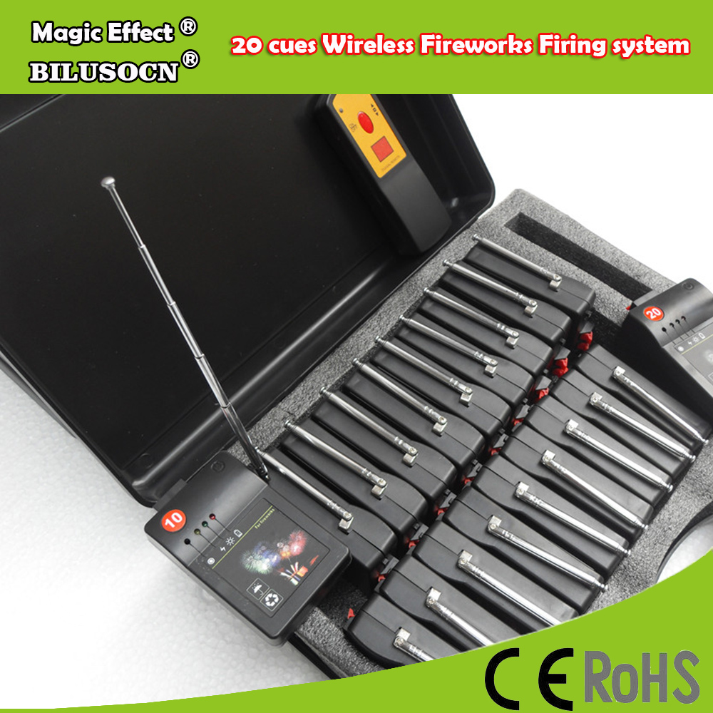 Multifunction remote Free Shipping+20cues Digital remote fireworks
