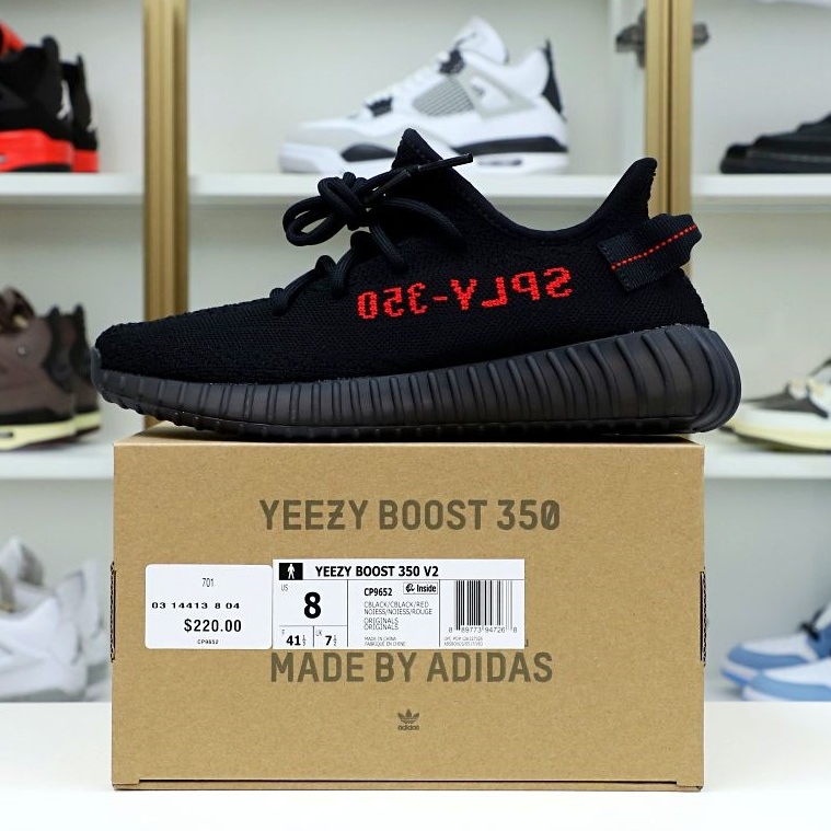 bred yeezy boost 350