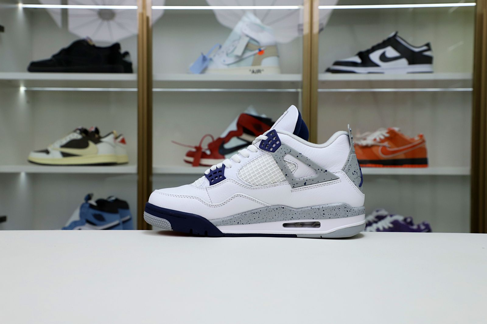 AIR JORDAN 4 RETRO "MIDNIGHT NAVY" DH6927-140