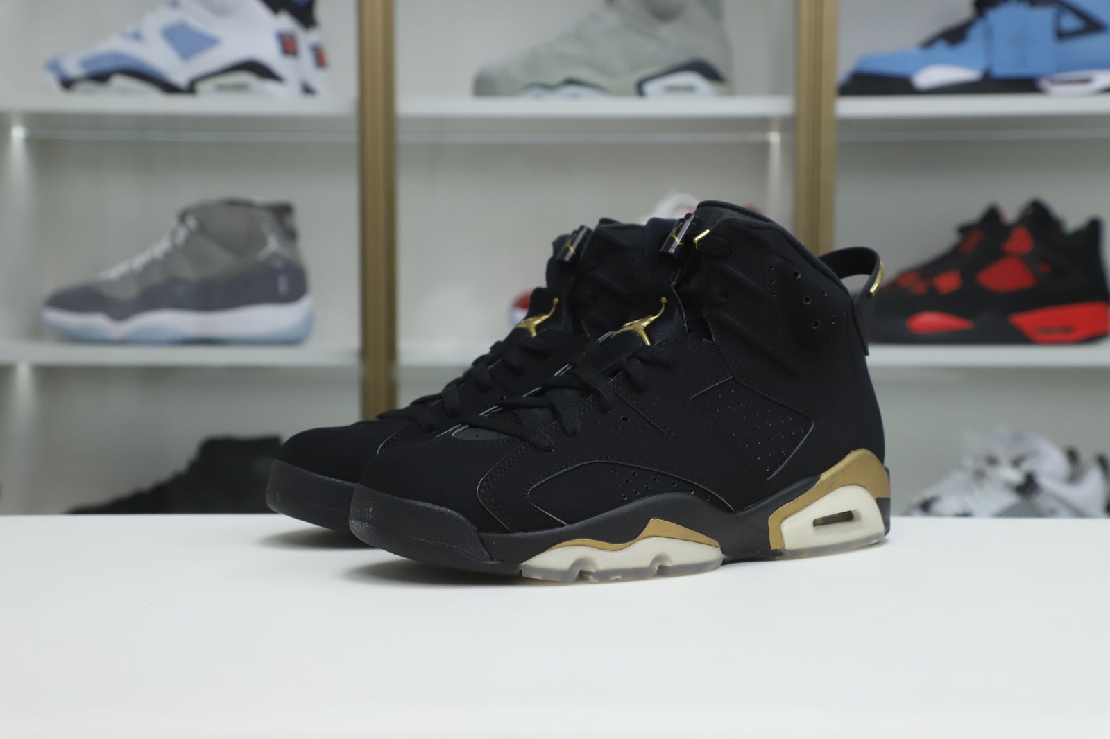 AIR JORDAN 6 RETRO DMP 2020 BLACK/METALLIC GOLD