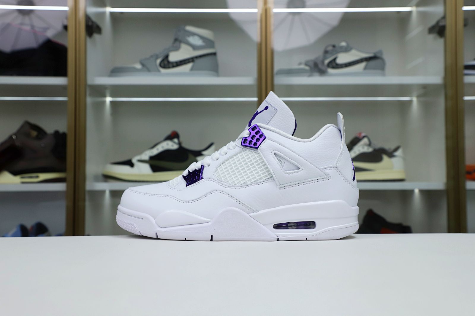 AIR JORDAN 4 PURPLE METALLIC