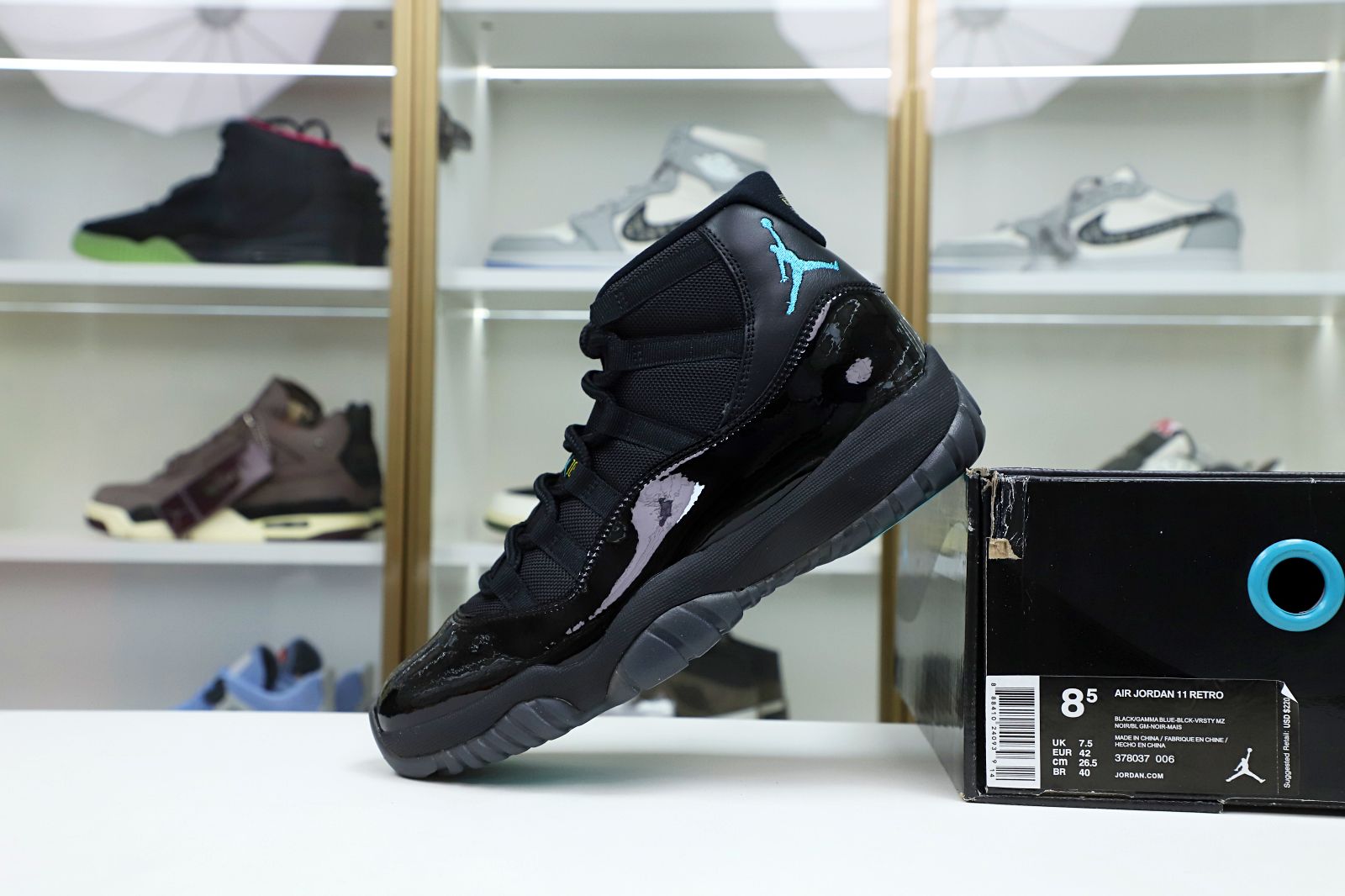 AIR JORDAN 11 RETRO GAMMA BLUE