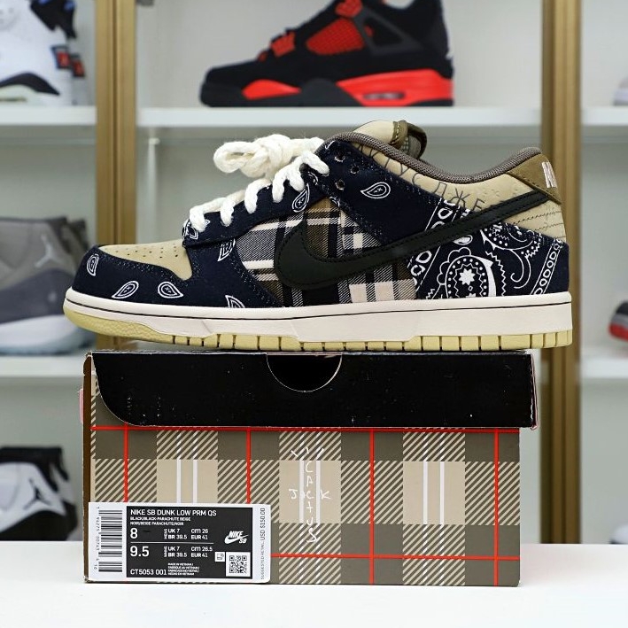 TRAVIS SCOTT X DUNK LOW PREMIUM QS SB ''CACTUS JACK''