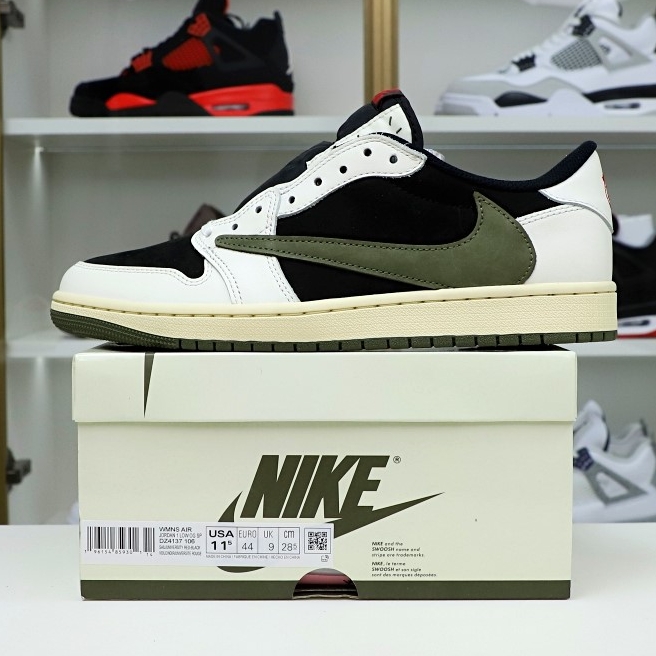 TRAVIS SCOTT X NIKE AIR JORDAN 1 LOW OG “Olive”