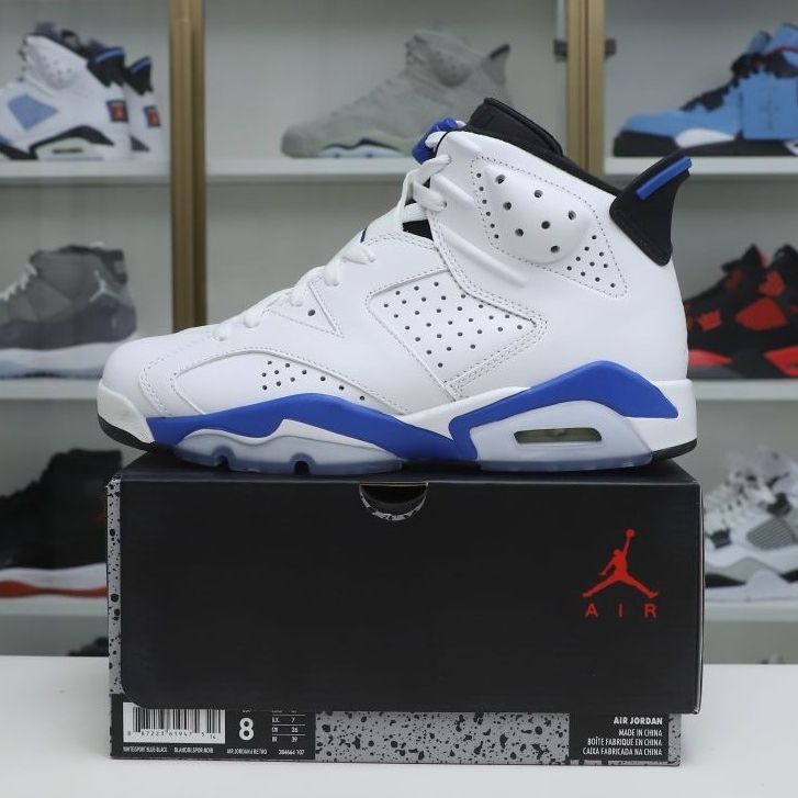 AIR JORDAN 6 RETRO SPORT BLUE