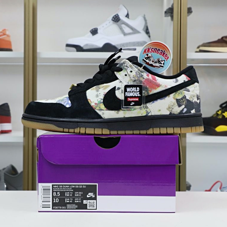 Supreme xNike SB DunkLow&quotRammellzee"