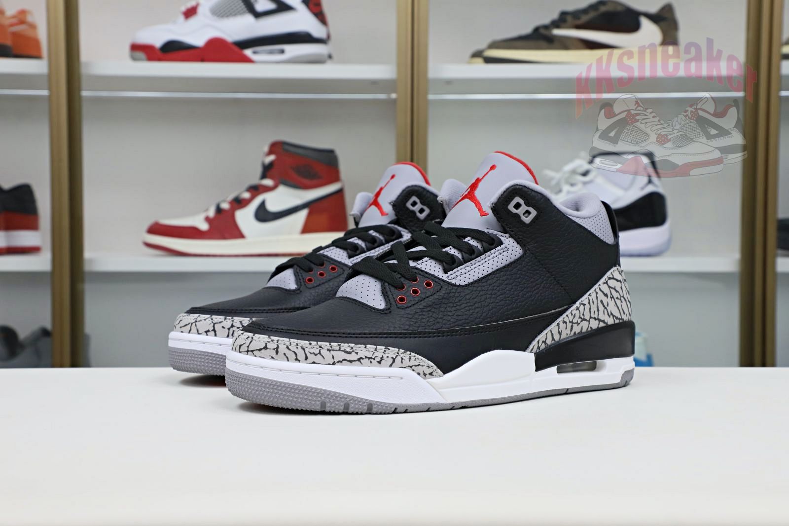 Jordan Air Jordan 3 retro blackcement 2018（854262-001）