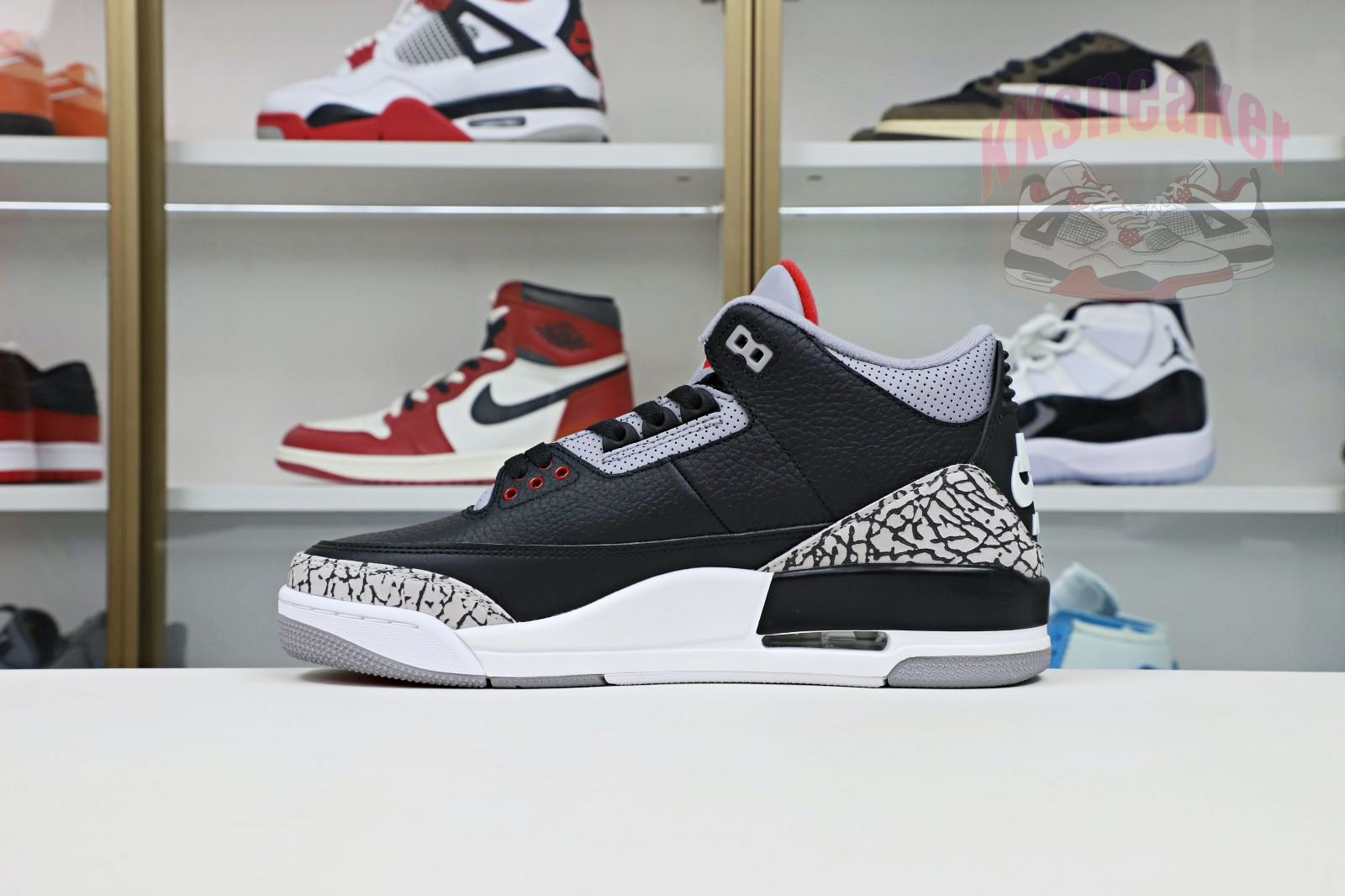 Jordan Air Jordan 3 retro blackcement 2018（854262-001）