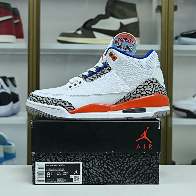 AIR JORDAN 3 RETRO ''KNICKS''