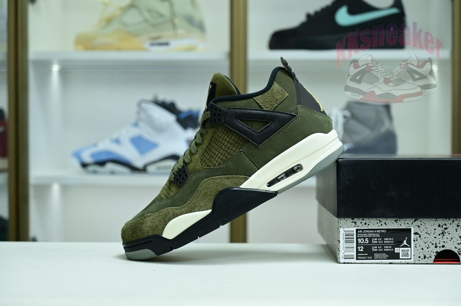 Jordan Air Jordan4"OliveCanvas"