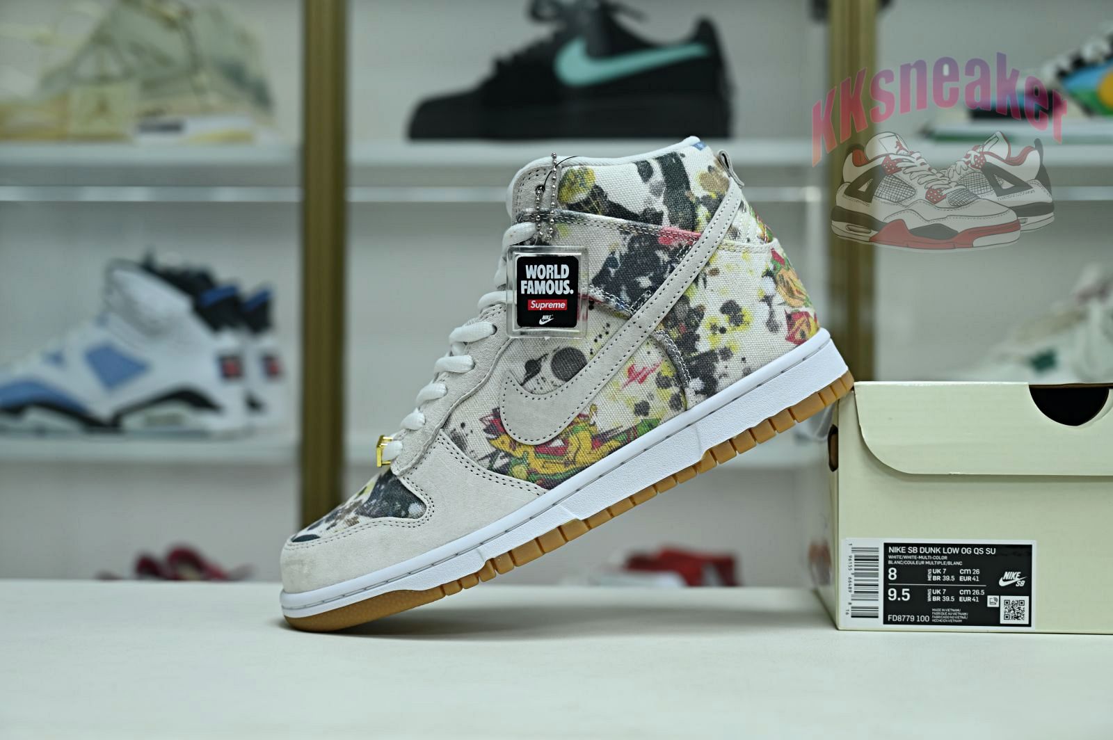 Supreme x Nike Dunk SB High "Rammellzee"