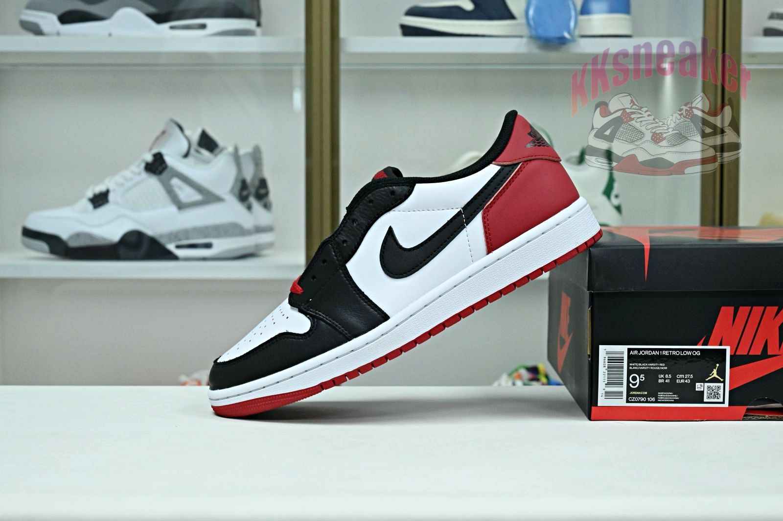 Jordan Air Jordan 1 Low OG "Black Toe"