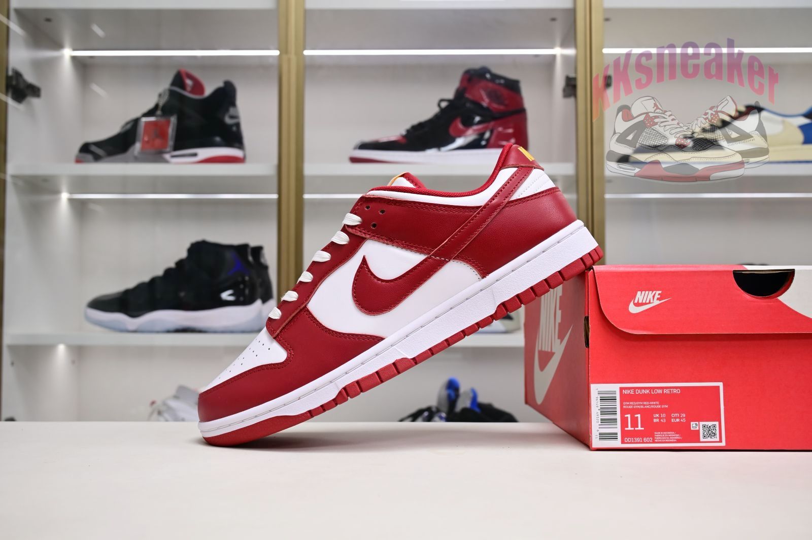 Nike Dunk Low Retro"Gym Red"