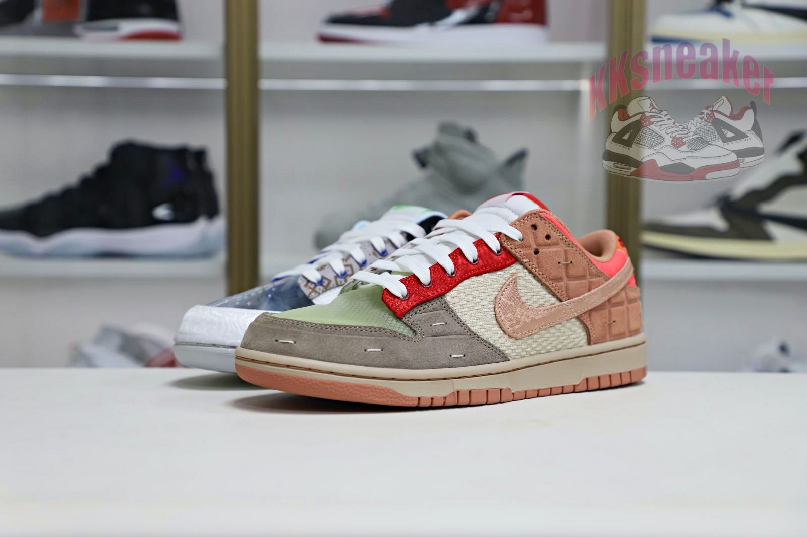 CLOT x Nike Dunk Low"What The? CLOT"