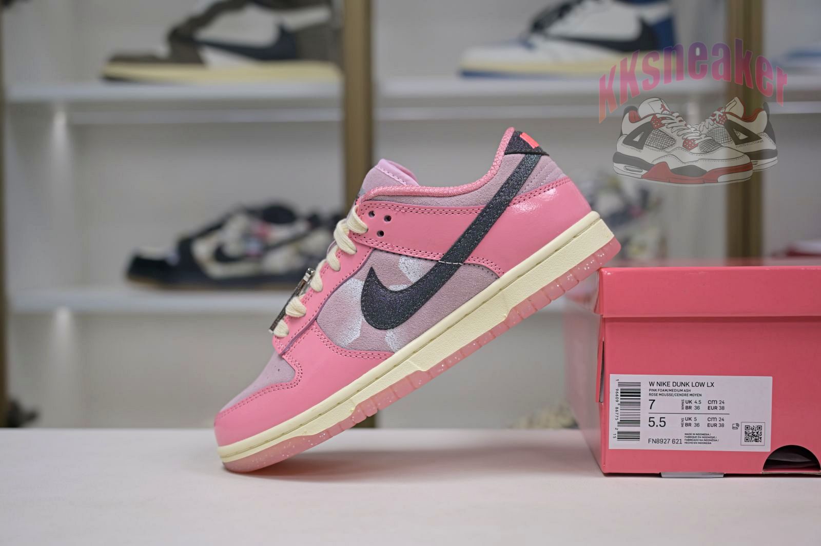 Nike Dunk Low"Hot Punch and PinkFoam" barbie