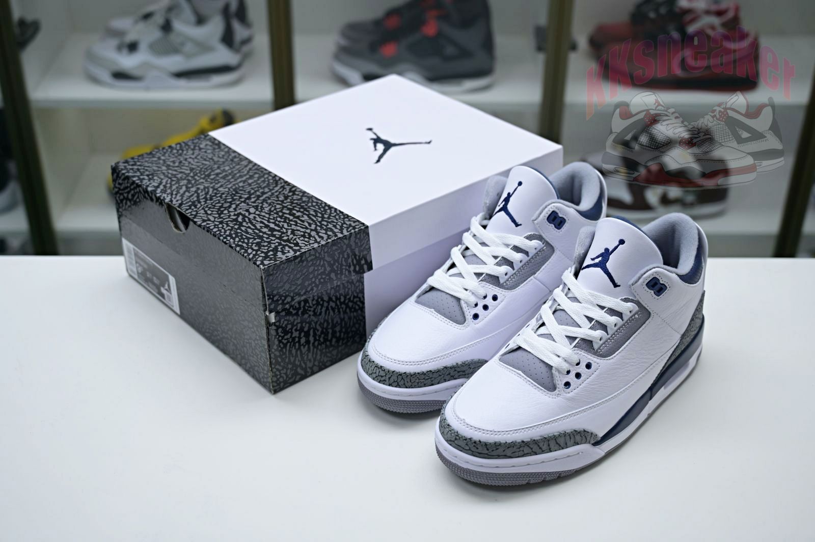 Jordan Air Jordan 3 "White Navy"