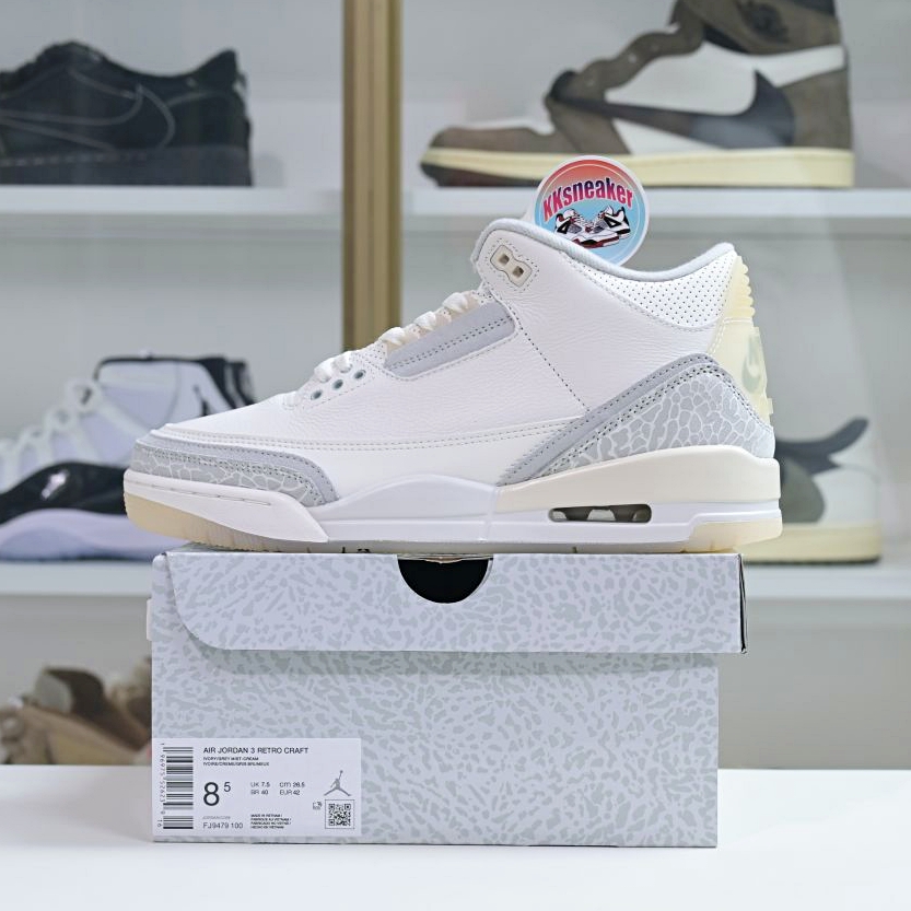 Air Jordan 3 Craft“Ivory”