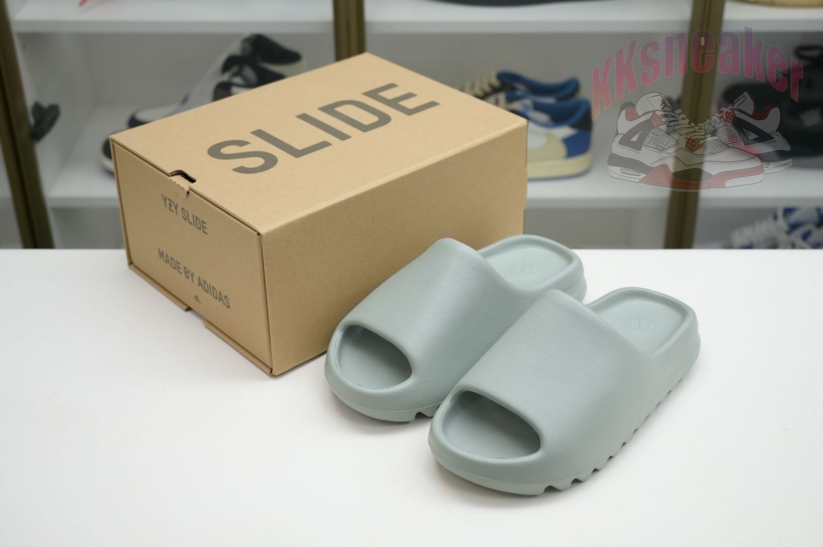 adidas originals Yeezy Slide Salt