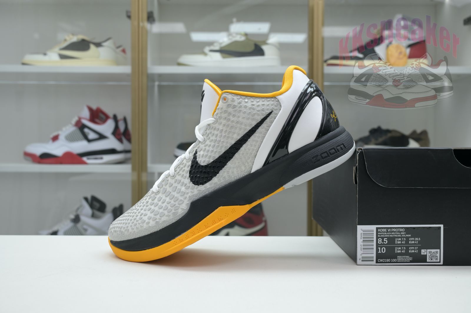 Nike Zoom Kobe 6 Protro"White Del Sol"