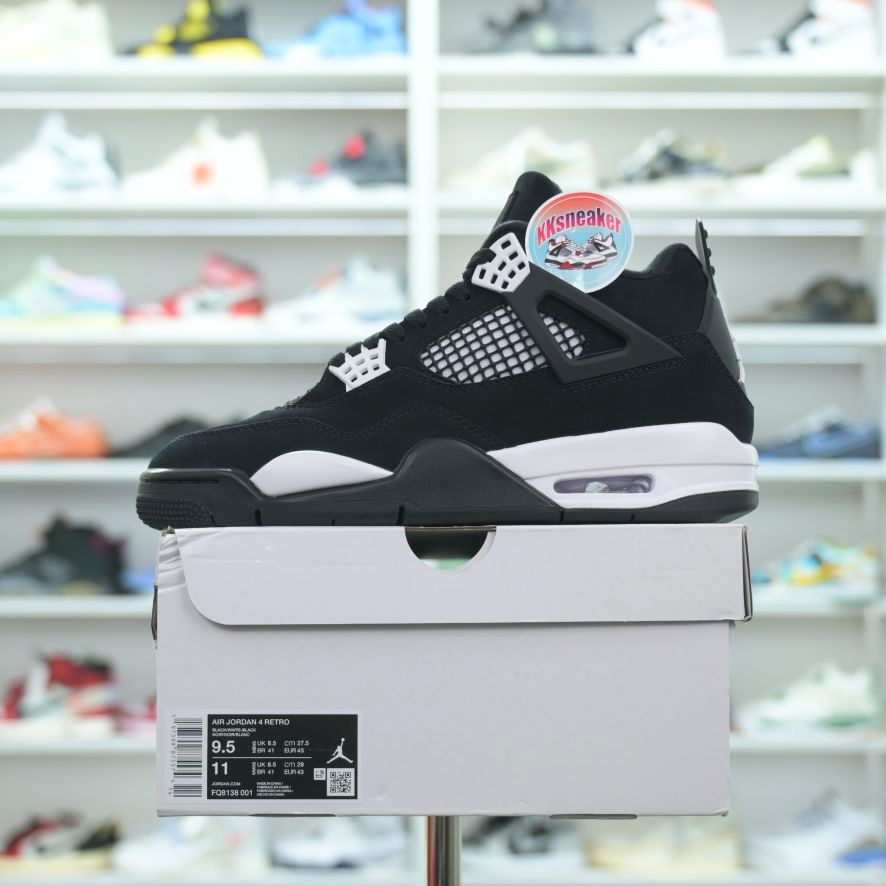 jordan retro 4 white thunder snipes