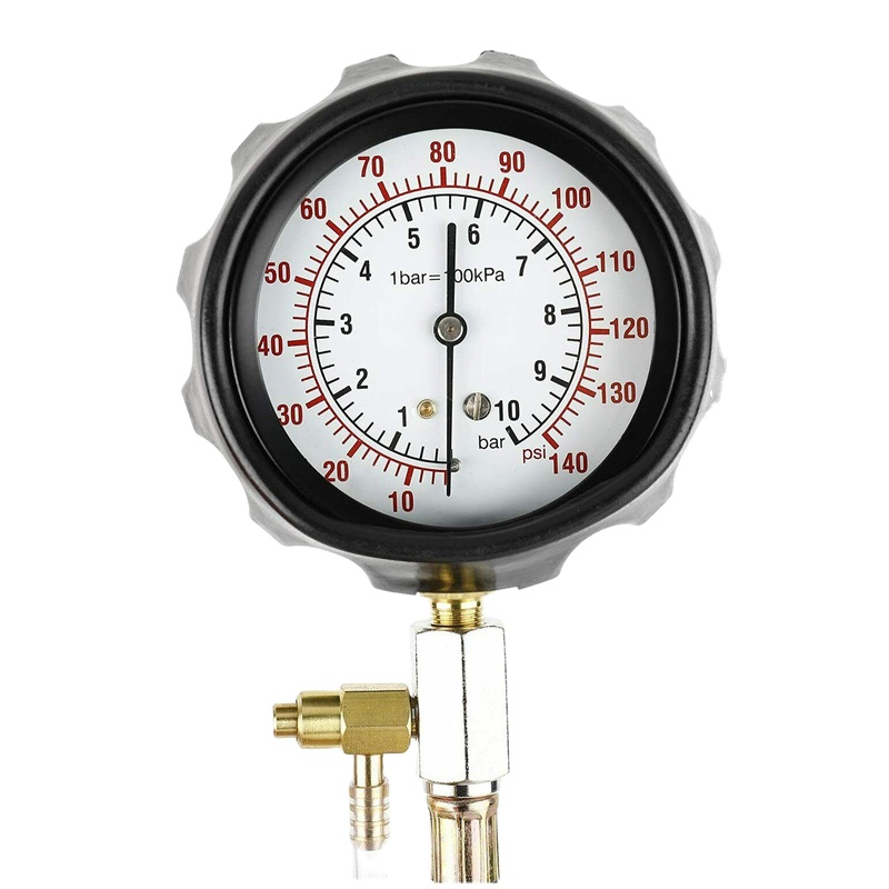 Fuel injection pressure gauge automotive injection oil pressure fuel tester auto repair auto body tools