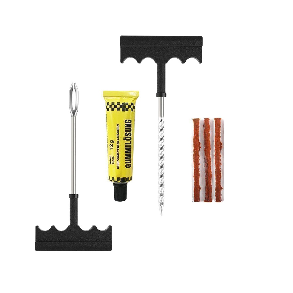 Tire Repair Kit Tool T-Handle String Rubber Plugs for Cars tire in emergency with good quality