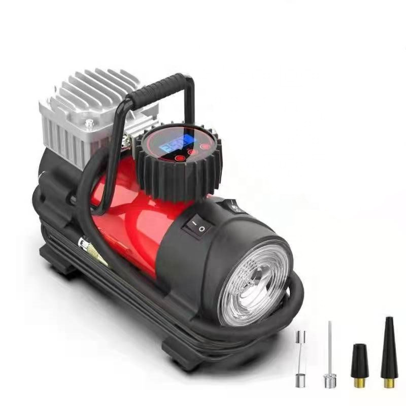 Air Compressor Car Tyre Inflator Pump  Inflatable Pump Light  Portable 12V Max Motorcycle HOT SALE on Amason