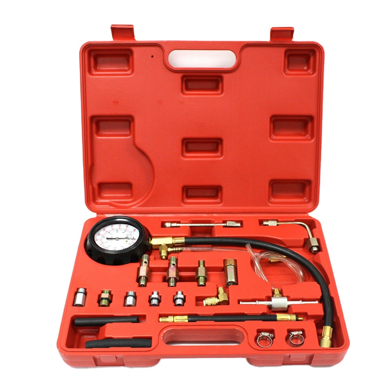 Fuel injection pressure gauge automotive injection oil pressure fuel tester auto repair auto body tools