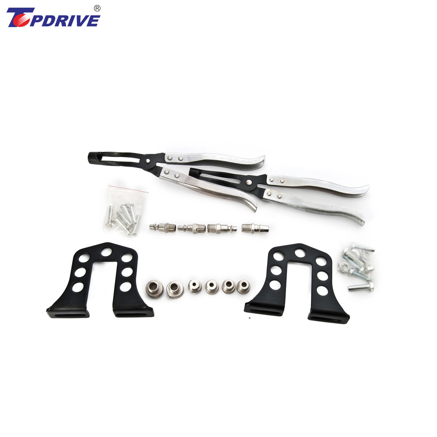Topdrive car repair tools Engine Service tool Cylinder Head Service Valve Spring Compressor Remover OHV OHC Set vehicle tool