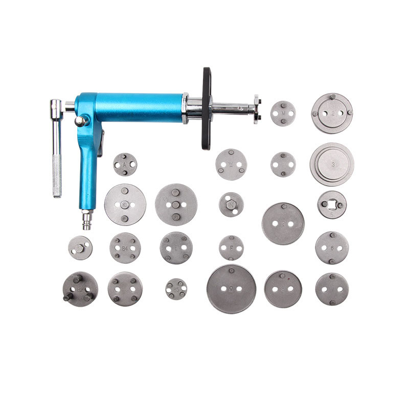 Automotive Professional Pneumatic Air-Operated Brake Calliper Wind Back Tool Set 23Pces car pad adjustment tool sets