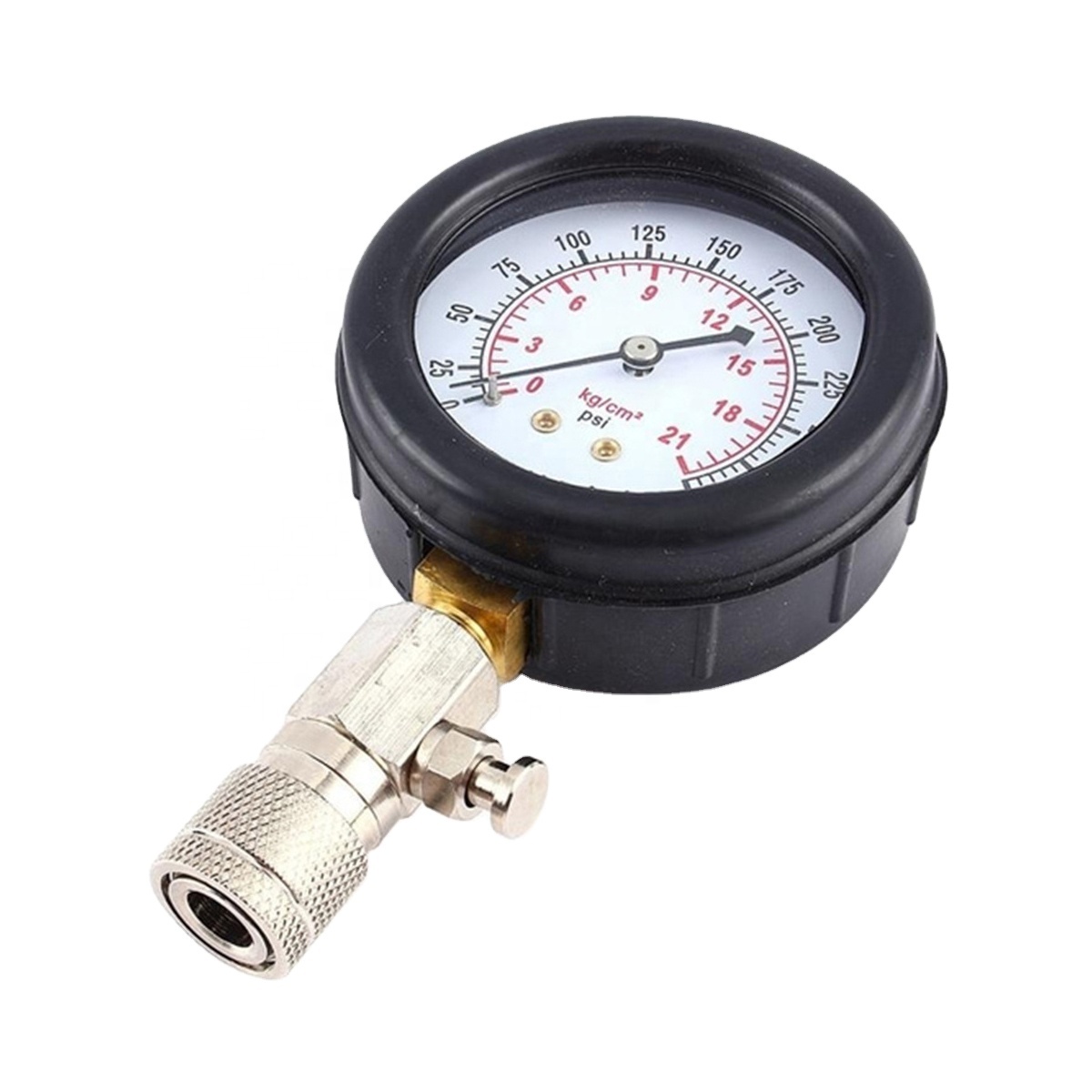 Factory direct sales of multifunctional pressure gauge dual-use cylinder testing tools motorcycle two Amazon pop instrument