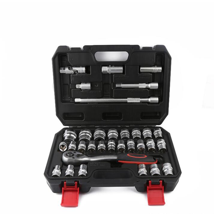 Torque Wrench Sets of Hand tools Universal Socket Hexagon Wrench Keys and Heads Kit