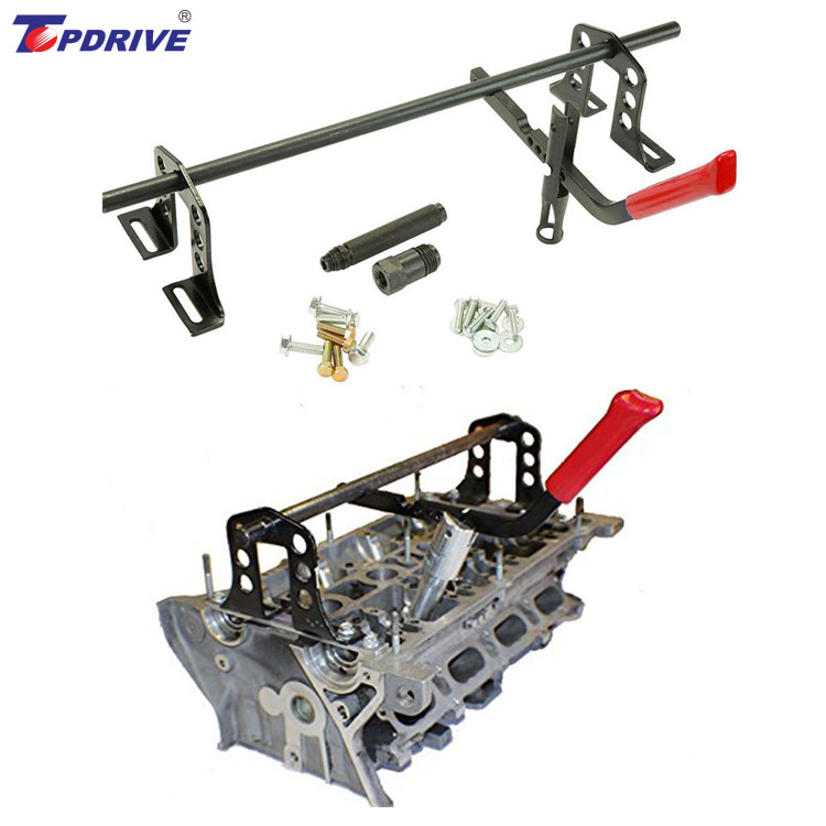 Topdrive car repair tools Engine Service tool Cylinder Head Service Valve Spring Compressor Remover OHV OHC Set vehicle tool