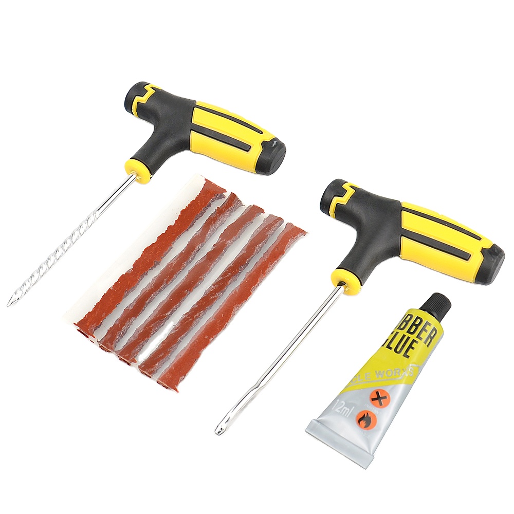 Tire Repair Kit Tool T-Handle String Rubber Plugs for Cars tire in emergency with good quality