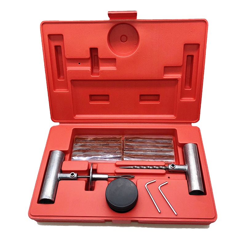 Universal Tire Repair Kit to Fix Punctures and Plug Flats Value Pack Ideal for Cars Trucks Motorcycles